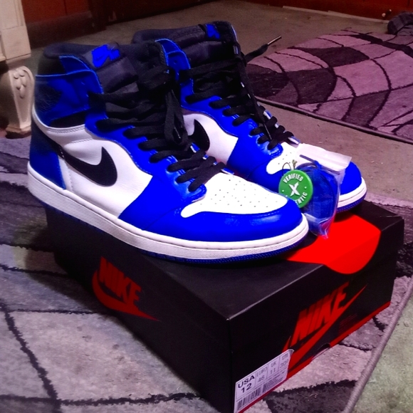 Size 12 - Air Jordan 1 Retro High OG Game Royal